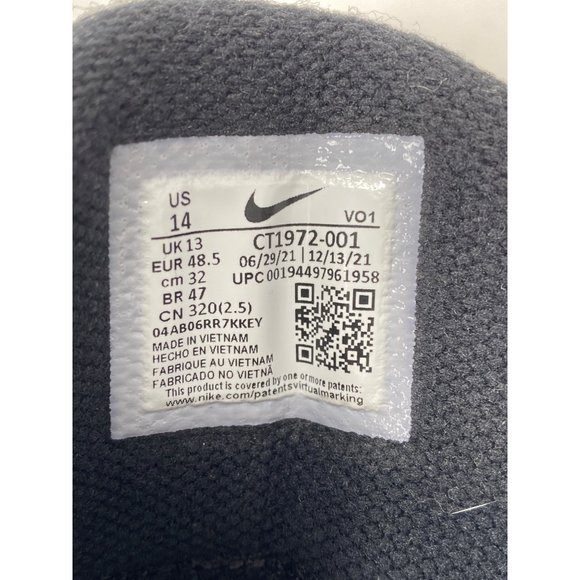 Nike KYRIE FLYTRAP IV 4 EP black White Mens size 14 NEW - Picture 6 of 14